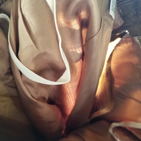 VINTAGE German Wool Pencil Plaid Skirt Size 38 Houndstooth Tweed Prep - Picture 7 of 10